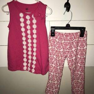 Kids Headquarters 2 pc tank and capris